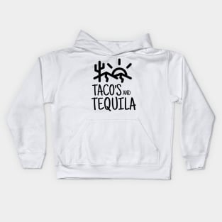 Taco's and Tequila Kids Hoodie